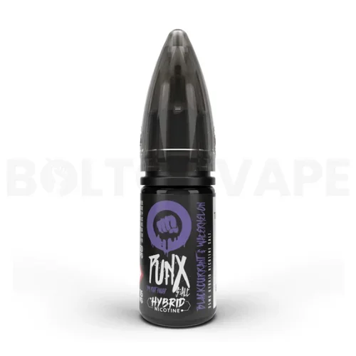 Blackcurrant & Watermelon 10ml Nic Salt E-Liquid by Riot Squad