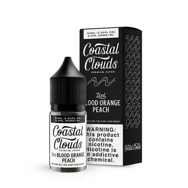 Blood Orange Peach Ice Coastal Clouds Salts 30mL