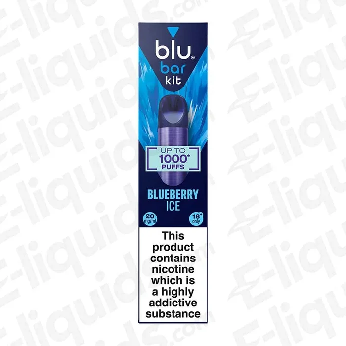 Blu Bar Pod Blueberry Ice Prefilled Pod Kit