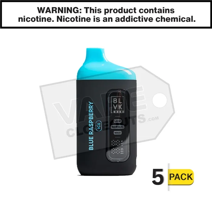 Blue Raspberry Ice BLVK Bar Disposable 20000