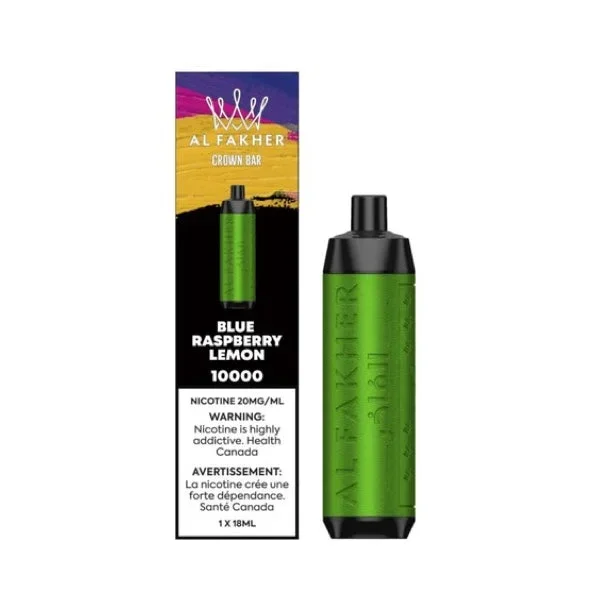 Blue Raspberry Lemon by AL FAKHER 10K (10000 Puff) 18mL – Disposable Vape