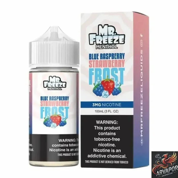 Blue Raspberry Strawberry Frost – Mr. Freeze Menthol 100mL