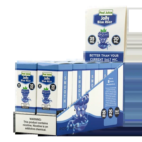 Blue Razz by Pod Juice – 10pk