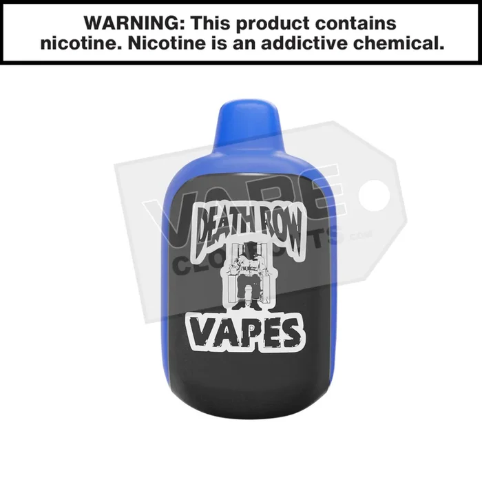 Blue Razz Death Row Vapes by Snoop Dogg