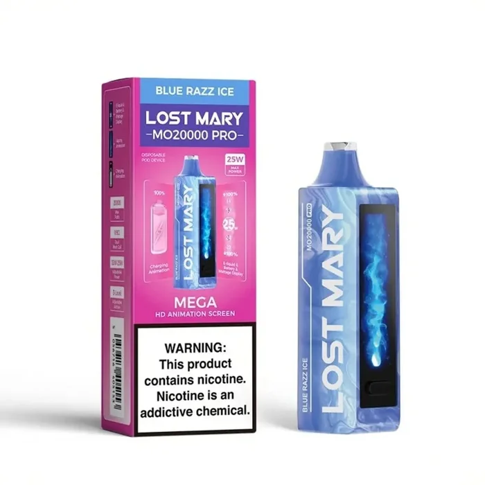 Blue Razz Ice – Lost Mary MO20000 Pro Disposable