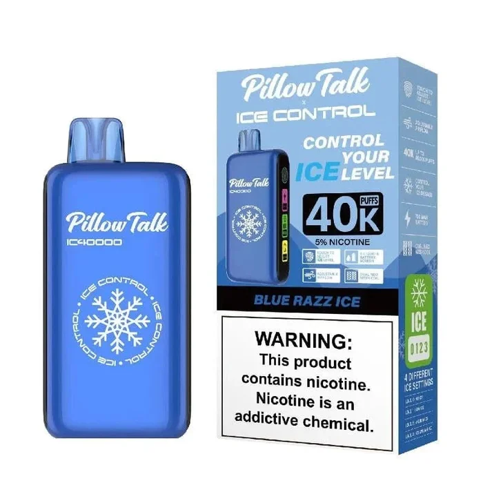 Blue Razz Ice – Pillow Talk Ice Control IC40000 Disposable