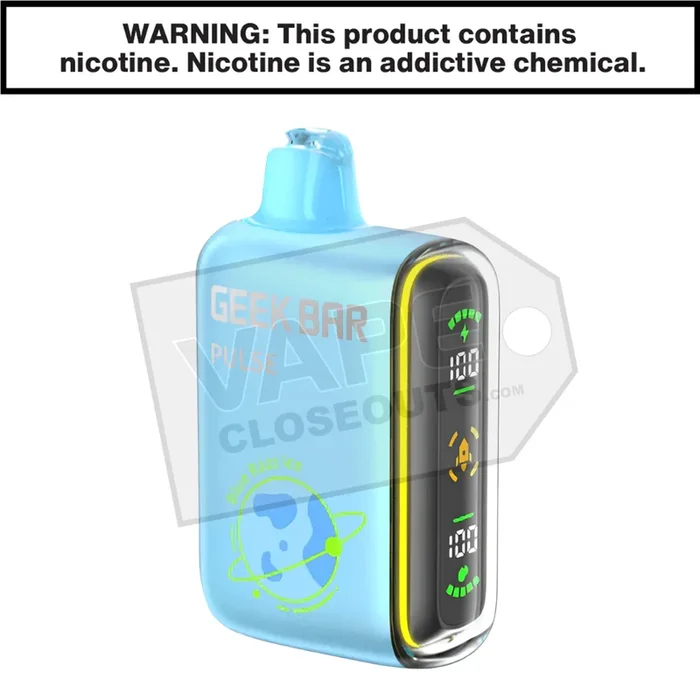 Blue Razz Ice Geek Bar Pulse Disposable Vape
