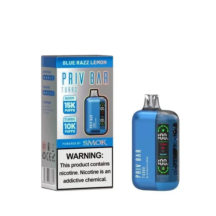 Blue Razz Lemon – Priv Bar Turbo 15k Disposable