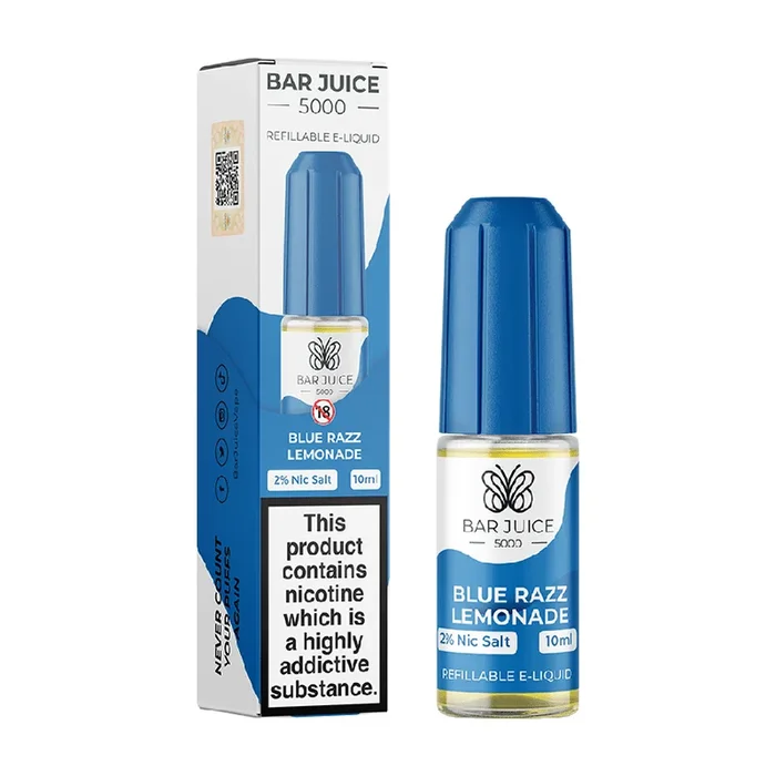 Blue Razz Lemonade Bar Juice 5000 Nic Salt E-Liquid 10ml