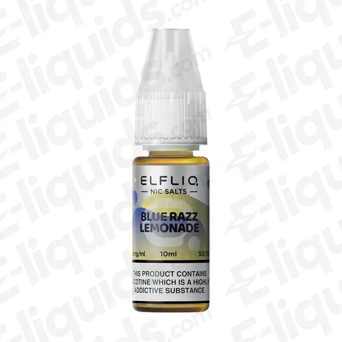 Blue Razz Lemonade Nic Salt Vape Juice by ELFLIQ