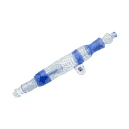 Blue Reti Glass Dab Collector Straw | Louis Artworks LAW