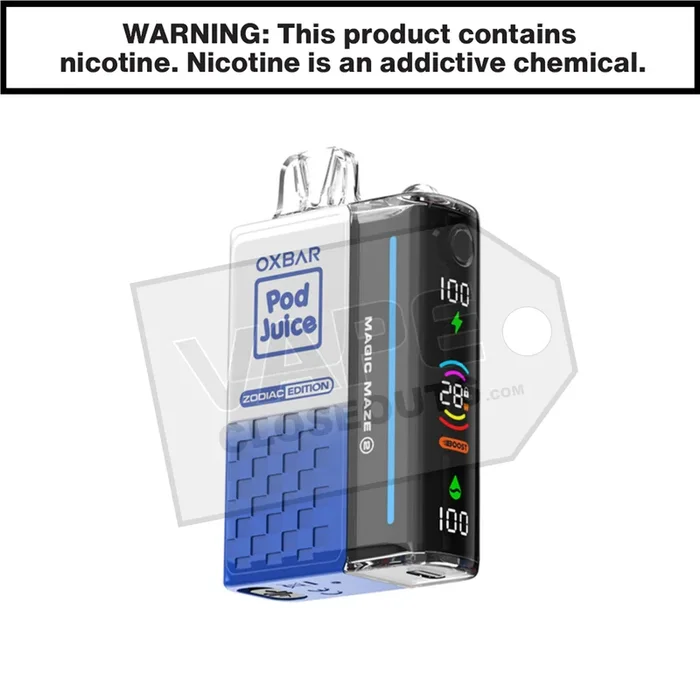 Blue Slushy Ice Oxbar Magic Maze 2 30K Disposable Vape