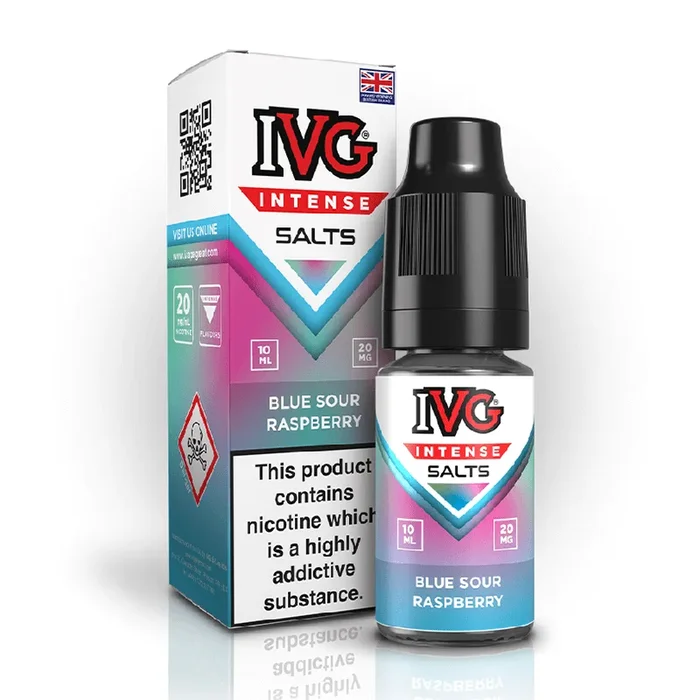 Blue Sour Raspberry IVG Intense Salts E-Liquid