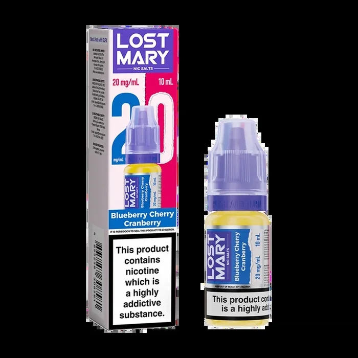 Blueberry Cherry Cranberry Lost Mary Nic Salt