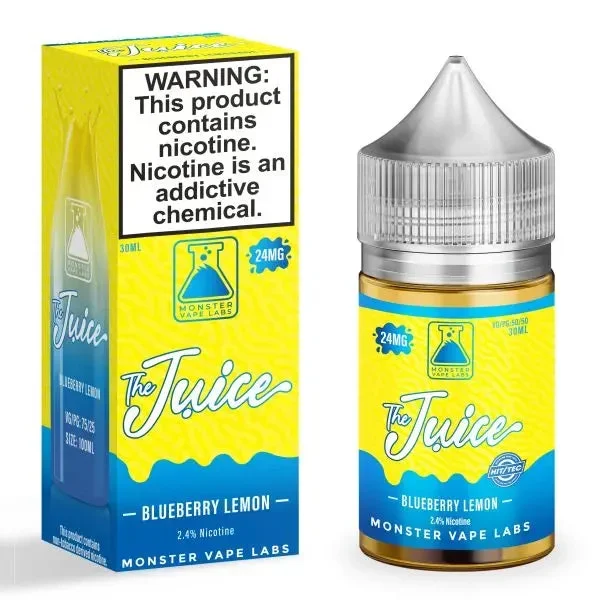 Blueberry Lemon eJuice with The Juice Salt