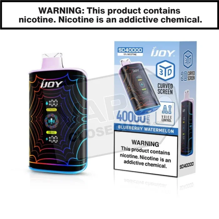 Blueberry Watermelon iJoy Bar SD40000 Disposable Vape