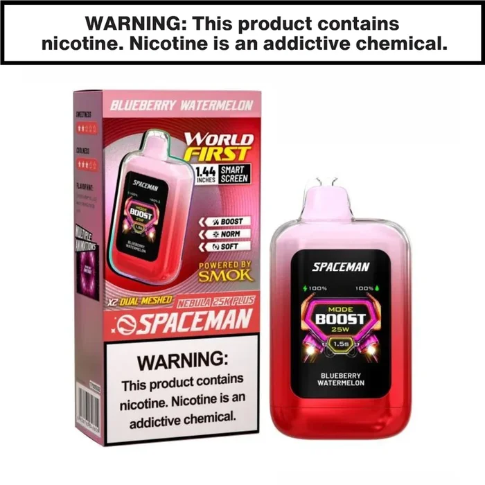 Blueberry Watermelon Spaceman Nebula 25K Plus Disposable Vape