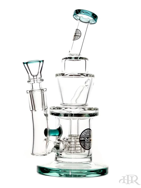 Bougie Glass – Angled Joint Recycler (7.5 “)