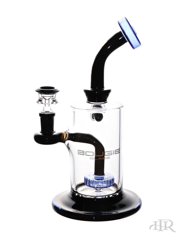 Bougie Glass – Dichro Marble Showerhead Rig (9 “)