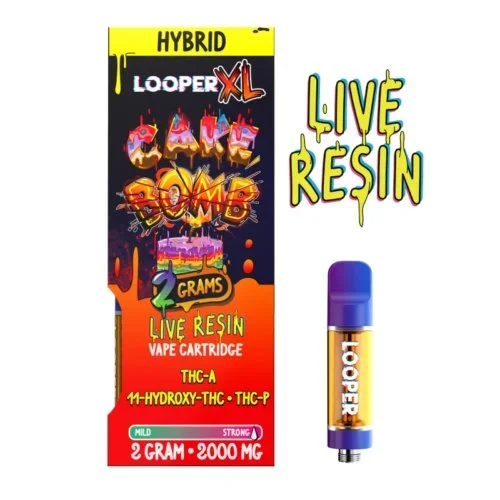 Cake Bomb – Looper XL Live Resin Cart