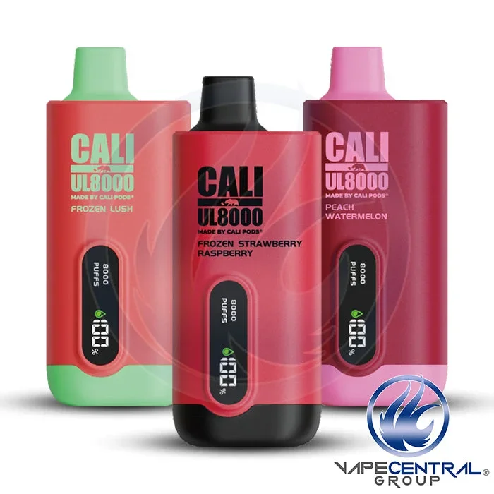 Cali UL8000 Smart Disposable Vape Device – 8000 Puffs