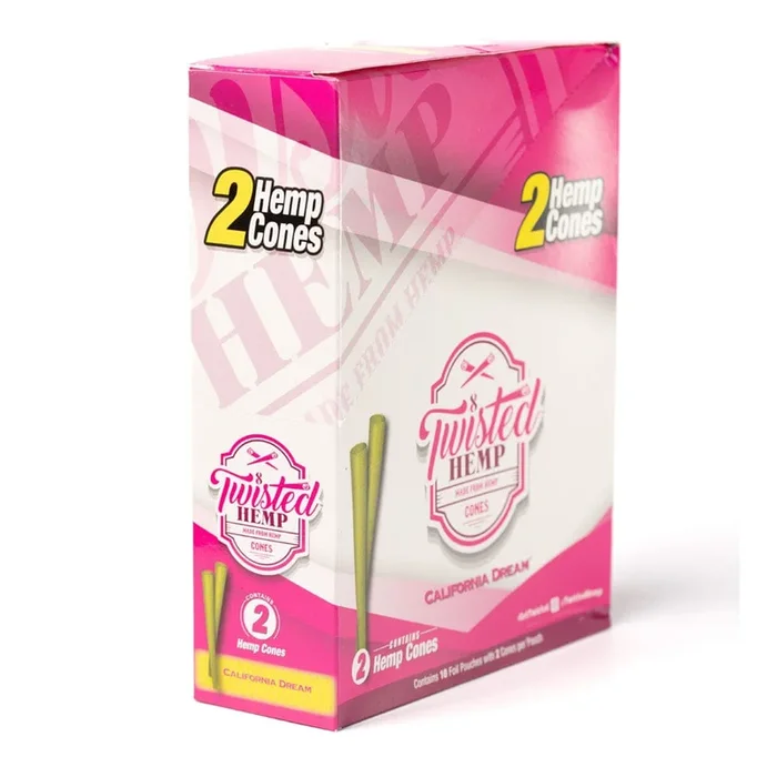 California Dream Cones with Twisted Hemp