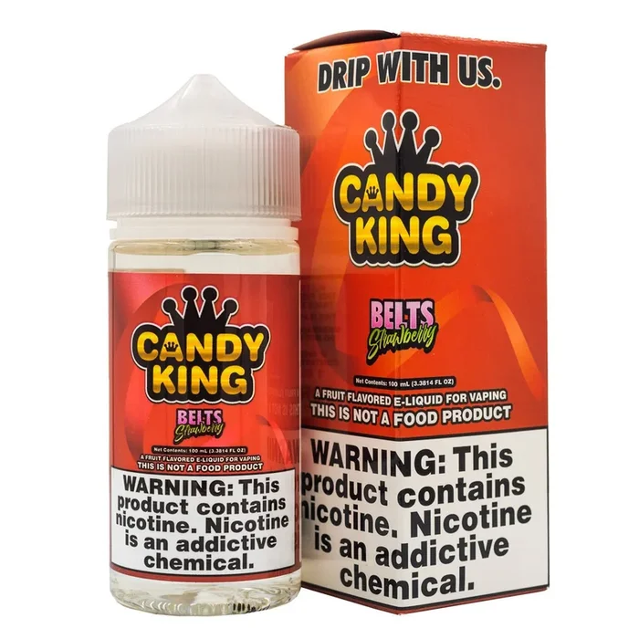 CANDY KING -STRAWBERRY BELTS – 100ML