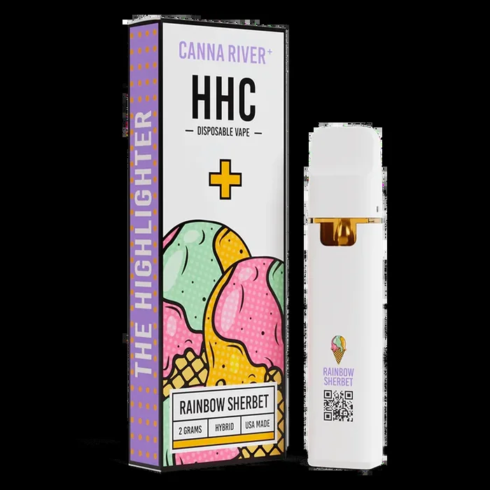 Canna River – 2 Gram HHC Highlighter – Rainbow Sherbet – Hybrid