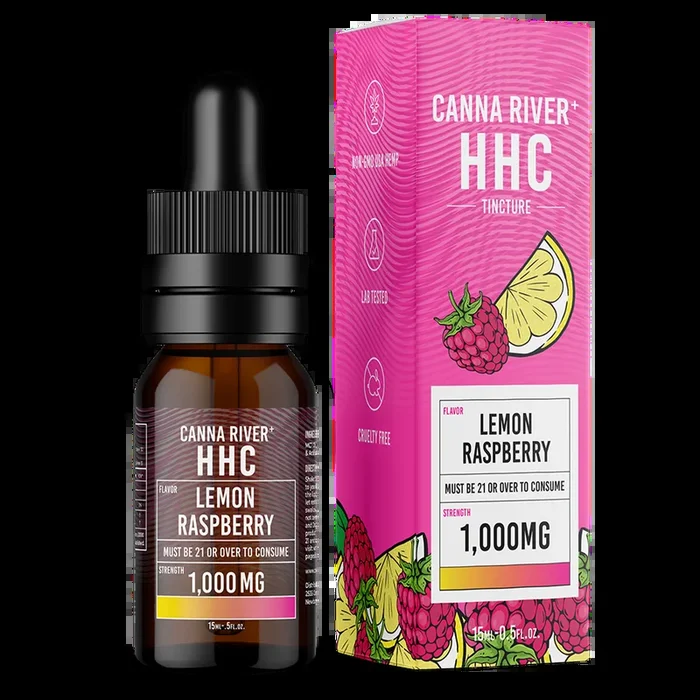 Canna River – HHC Tincture – Lemon Raspberry – 15mL
