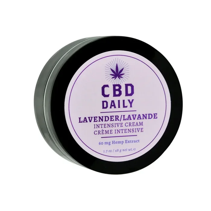 CBD Daily – Earthly Body – CBD Daily Intensive Cream – Lavender – 1.7oz