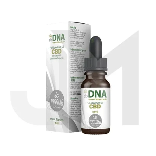 cbDNA 1000mg Full Spectrum CBD Oil – 10ml