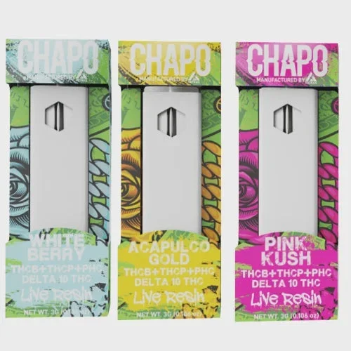 Chapo 3 Gram THC-B THC-P PHC & ∆10 THC Live Resin Disposable