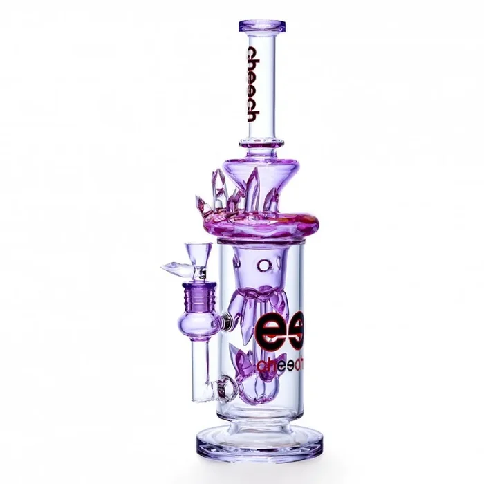 CHEECH GLASS 13 ” COLOR CRISTALIONO WATER PIPE (CHE-248)