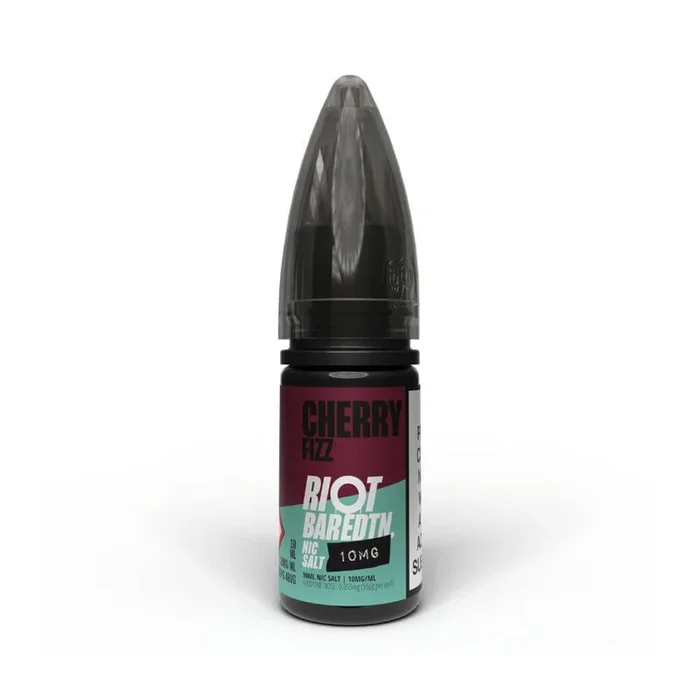 Cherry Fizz Nic Salt e-Liquid by Riot BAR EDTN