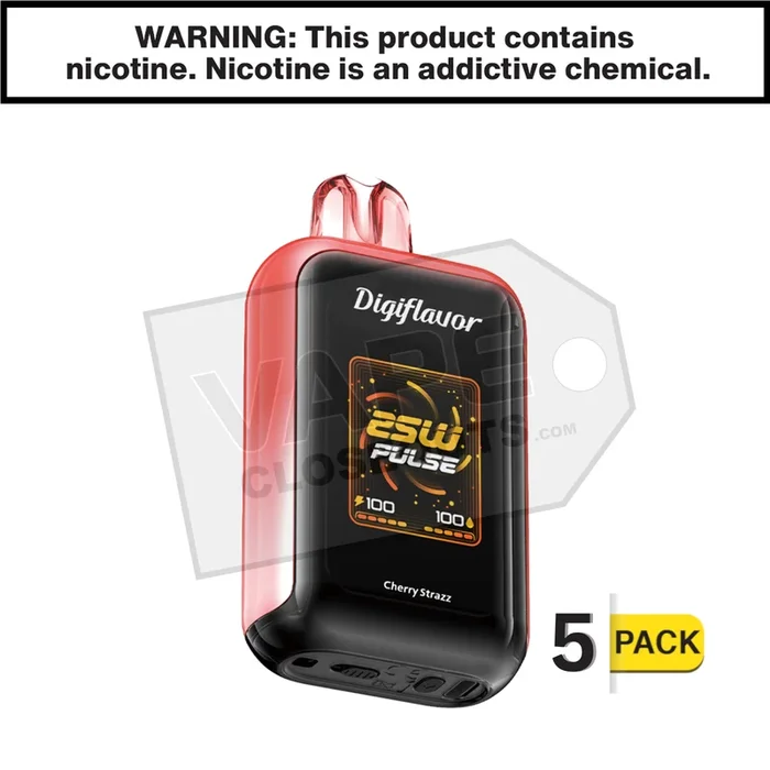 Cherry Strazz Digiflavor Sky 25K Disposable Vape