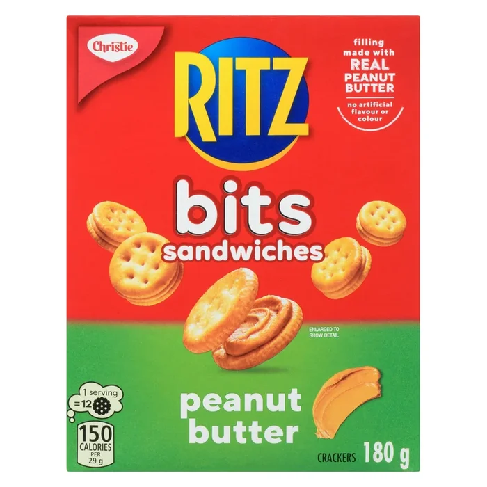 Christie Ritz Peanut Butter Sandwich Bites, 180 g
