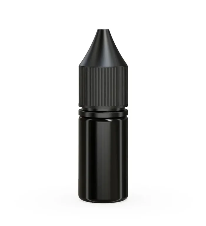 Chubby Gorilla 10ML Unicorn Bottle V3 – Opaque Black/Black Cap