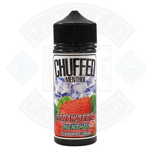 Chuffed Menthol – Strawberry 0mg 100ml Shortfill E-Liquid
