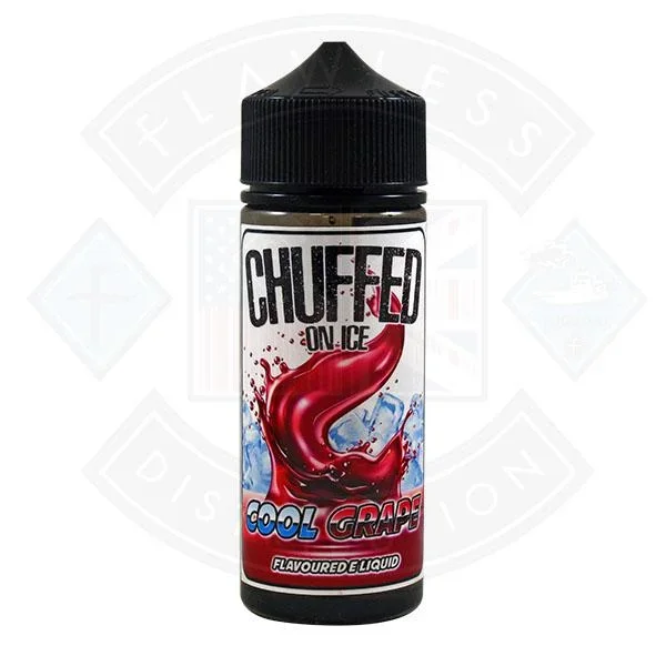 Chuffed On Ice – Cool Grape 0mg 100ml Shortfill E-Liquid
