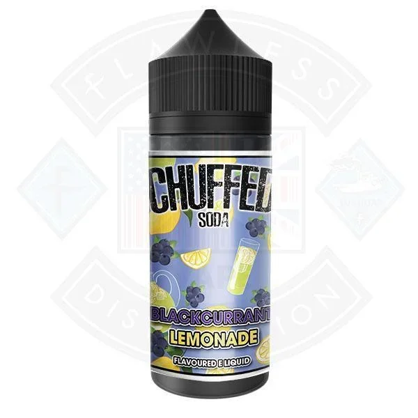 Chuffed Soda – Blackcurrant Lemonade 0mg 100ml Shortfill E-Liquid