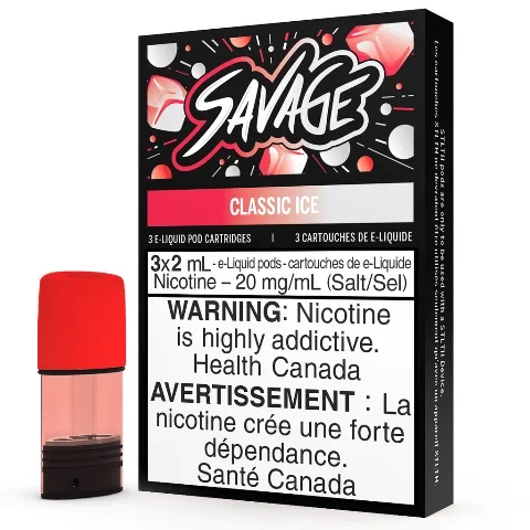 Classic ICE – Savage – STLTH Pods – (Ontario)