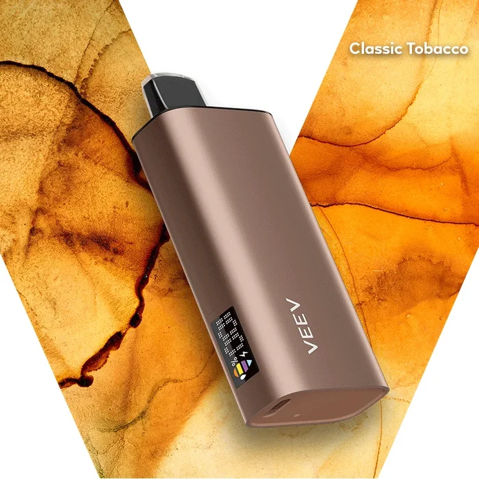 Classic Tobacco Disposable Vape by Veev Now (18mL 8K) [ON]