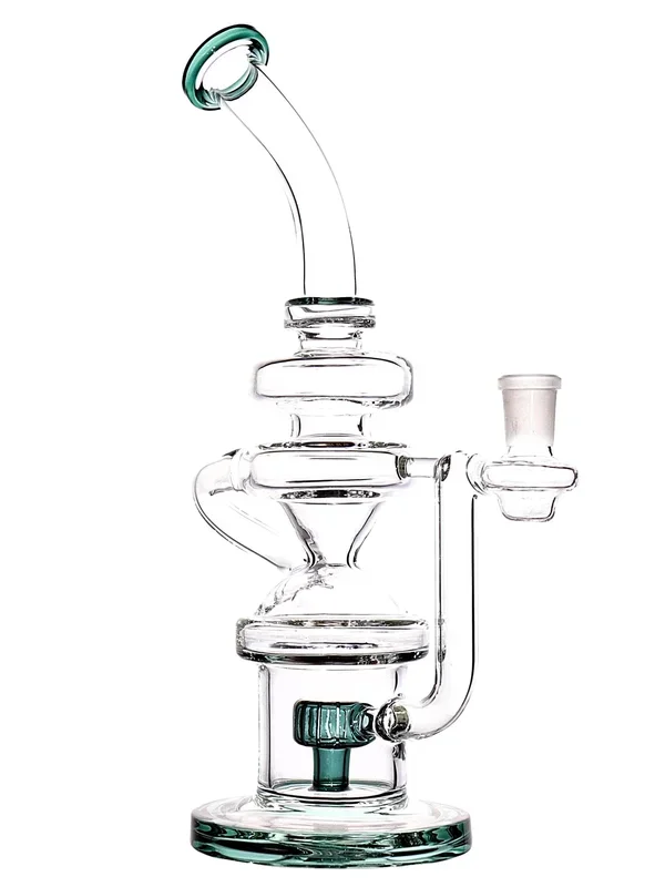 Clear Recycler with Showerhead Perc (11 “)
