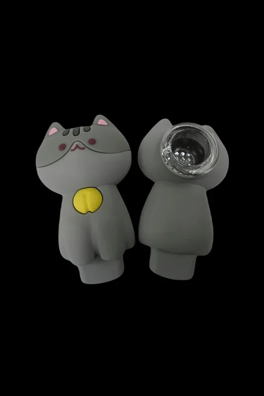 Cloud 8 Silicone Cat Hand Pipe