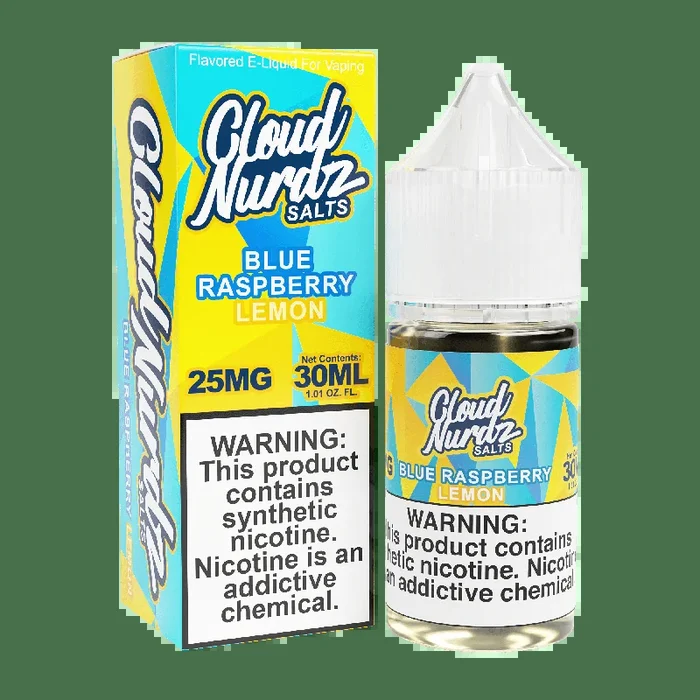 CLOUD NURDZ 30ML SALT E-LIQUID – BLUE RASPBERRY LEMON