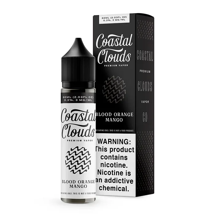 COASTAL CLOUDS 60ML E-JUICE – BLOOD ORANGE MANGO