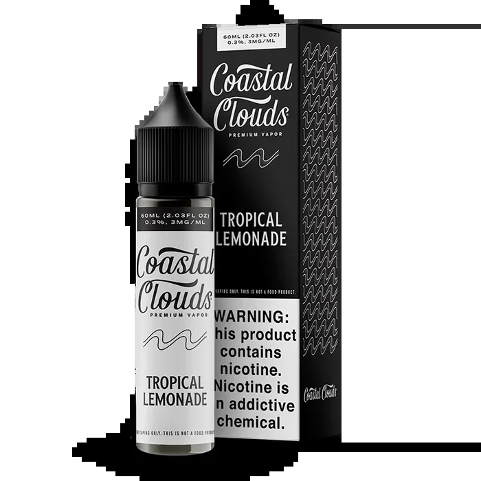 Coastal Clouds – Tropical Lemonade – 60ML E-Liquid