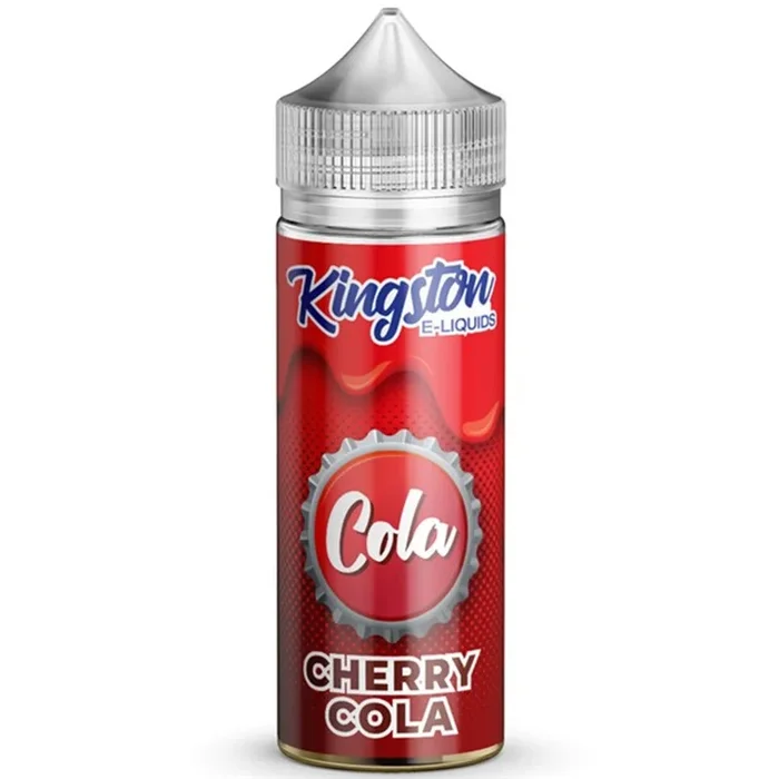 Cola – Cherry Kingston 100ml Nicotine Free 0mg E Liquid VAPE Juice