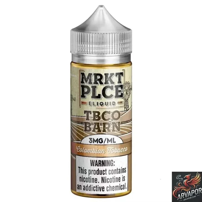Colombian Tobacco – TBCO Barn – MRKTPLCE Salt 30mL