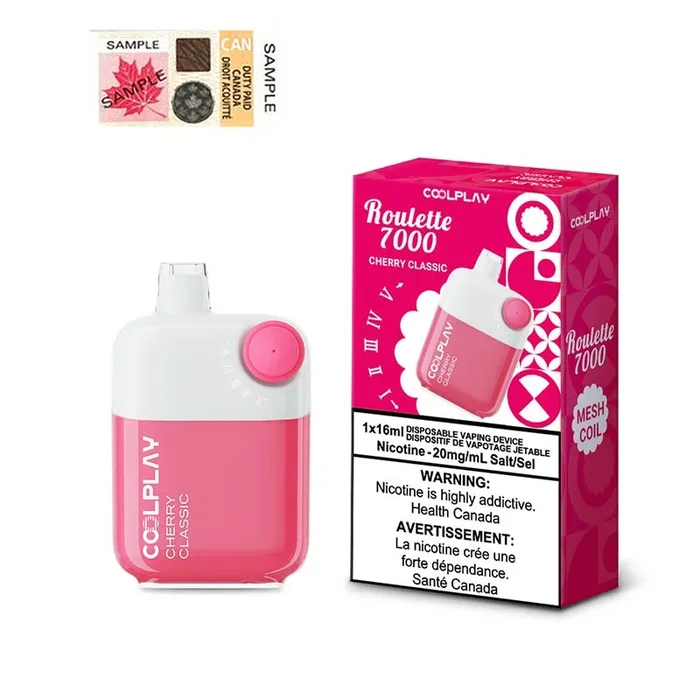 COOLPLAY Roulette 7000 Disposable – Cherry Classic